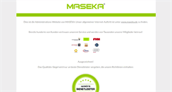 Desktop Screenshot of maseka.net