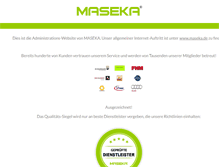Tablet Screenshot of maseka.net